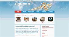 Desktop Screenshot of hanoka.cz